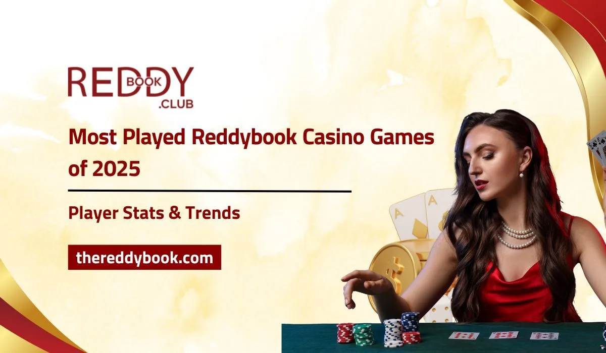 You are currently viewing Most Played Reddybook Casino Games of 2025: Player Stats & Trends